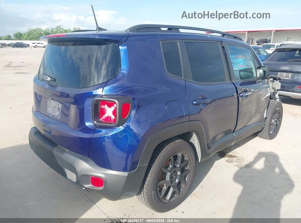 ZACNJABB0LPL86390 2020 JEEP RENEGADE Blue Rear right