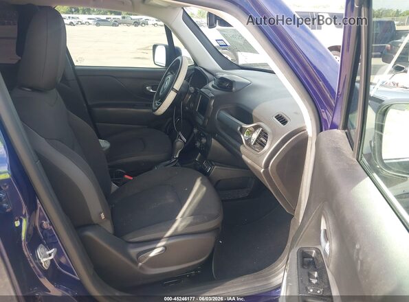 ZACNJABB0LPL86390 2020 JEEP RENEGADE Blue Front interior view