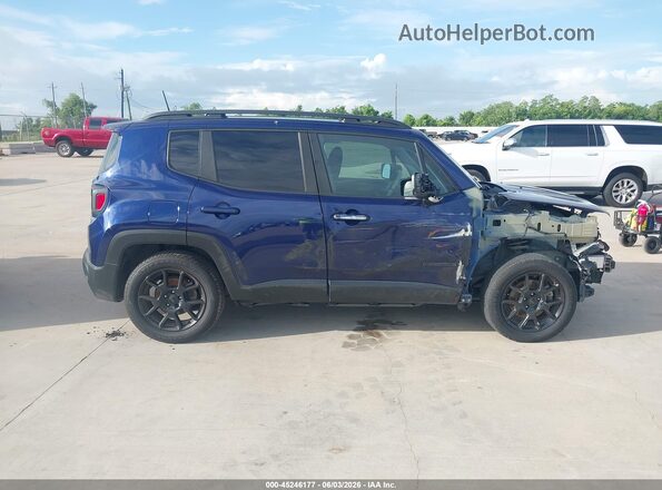 ZACNJABB0LPL86390 2020 JEEP RENEGADE Blue Rear interior view