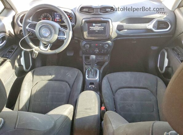 ZACNJABB1KPK02668 2019 JEEP RENEGADE Silver Առջևի վահանակի տեսք