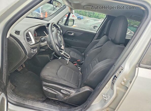 ZACNJABB1KPK08566 2019 JEEP RENEGADE Silver Front interior view