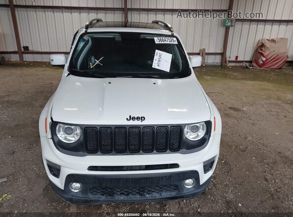 ZACNJABB2KPJ88778 2019 JEEP RENEGADE White Առջևի վահանակի տեսք
