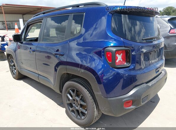 ZACNJABB2KPK61664 2019 JEEP RENEGADE Blue Հետևի ձախ