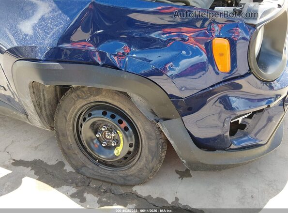 ZACNJABB2KPK61664 2019 JEEP RENEGADE Blue Դիմացի տեսք