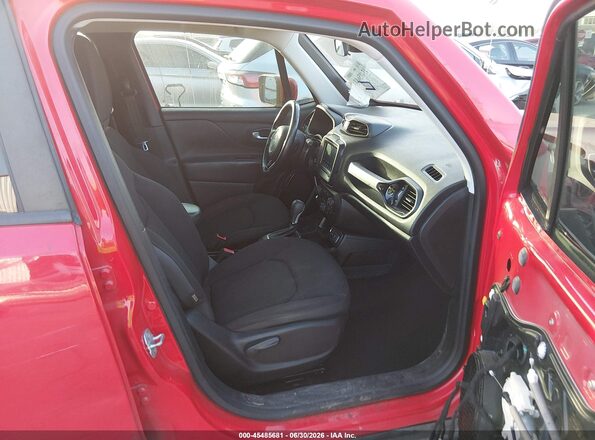 ZACNJABB3KPJ86862 2019 JEEP RENEGADE Red Widok wnętrza z przodu