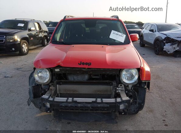 ZACNJABB3KPJ86862 2019 JEEP RENEGADE Red Widok zestawu wskaźników