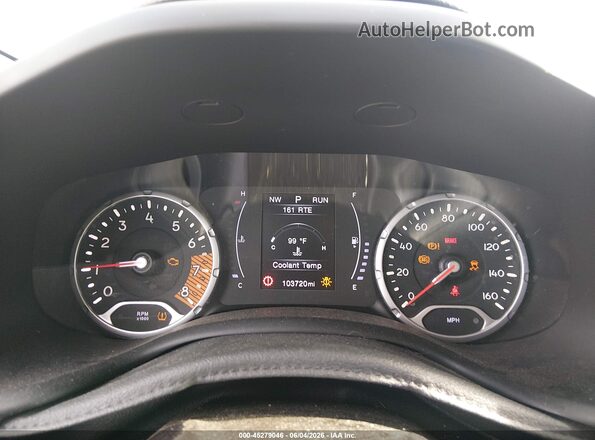 ZACNJABB3KPJ90345 2019 JEEP RENEGADE White Vista de los asientos traseros