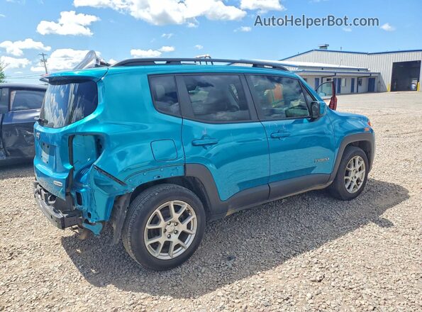 ZACNJABB3KPK48423 2019 JEEP RENEGADE Turquoise Trasero derecho