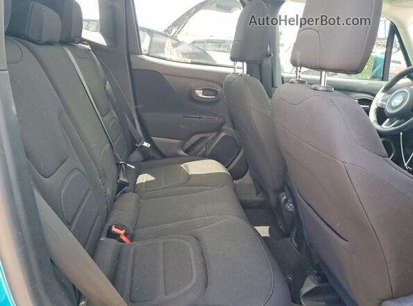 ZACNJABB3KPK48423 2019 JEEP RENEGADE Turquoise Vista interior trasera