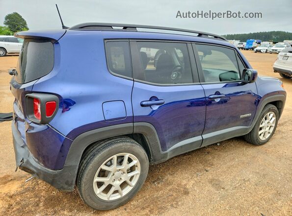 ZACNJABB3KPK69417 2019 JEEP RENEGADE Blue Задня права чверть