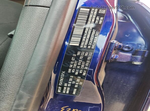 ZACNJABB3KPK69417 2019 JEEP RENEGADE Blue Вид підкапотного простору