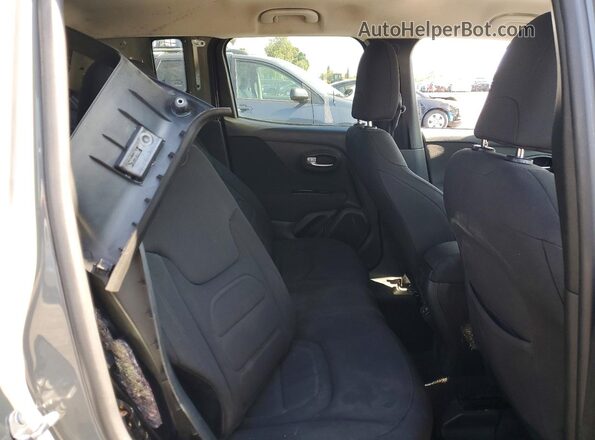 ZACNJABB3LPL61595 2020 JEEP RENEGADE Gray Widok wnętrza z tyłu