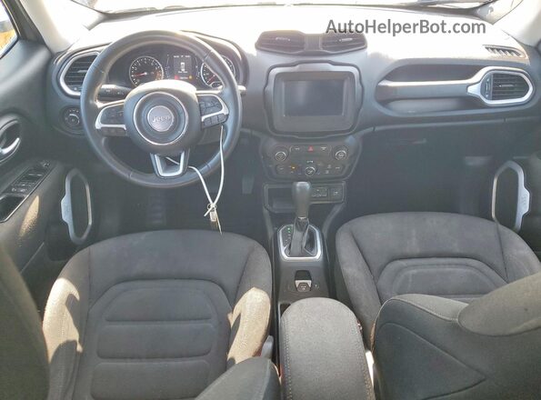 ZACNJABB3LPL61595 2020 JEEP RENEGADE Gray Widok deski rozdzielczej