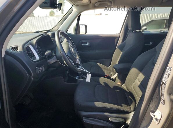 ZACNJABB3LPL61595 2020 JEEP RENEGADE Gray Widok wnętrza z przodu