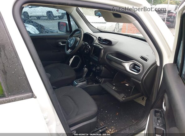 ZACNJABB4KPK82452 2019 JEEP RENEGADE White Սալոնի դիմացի տեսք