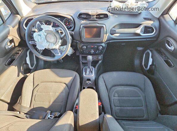 ZACNJABB4LPL01146 2020 JEEP RENEGADE Gray Dashboard view