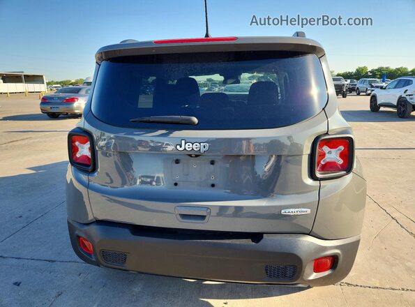 ZACNJABB4LPL01146 2020 JEEP RENEGADE Gray Rear view