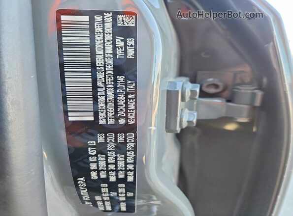 ZACNJABB4LPL01146 2020 JEEP RENEGADE Gray Engine compartment view
