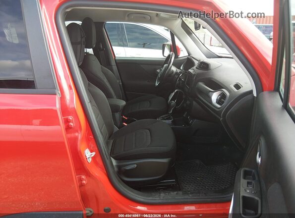 ZACNJABB6KPK07333 2019 JEEP RENEGADE Red წინა სალონის ხედი