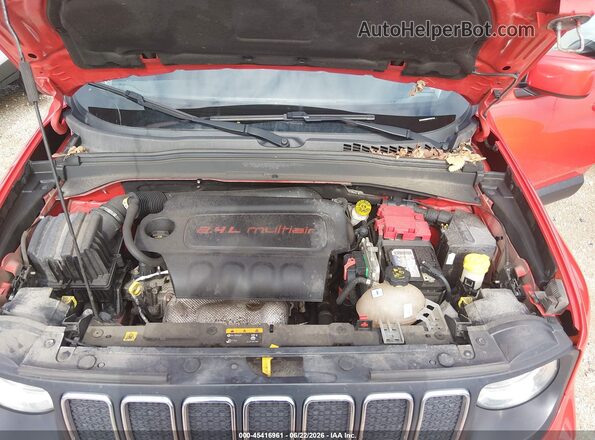 ZACNJABB6KPK07333 2019 JEEP RENEGADE Red უკანა ხედი
