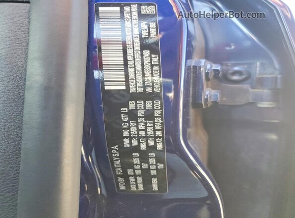 ZACNJABB6KPK87460 2019 JEEP RENEGADE Blue VIN կոդի պիտակի տեսք