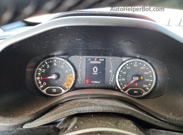ZACNJABB7KPK47484 2019 JEEP RENEGADE Gray Սարքավորումների վահանակի տեսք