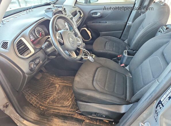 ZACNJABB7KPK47484 2019 JEEP RENEGADE Gray Սալոնի դիմացի տեսք