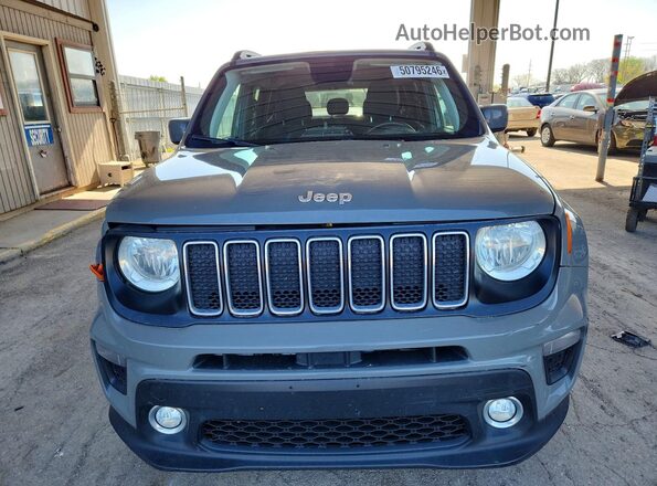 ZACNJABB7KPK47484 2019 JEEP RENEGADE Gray Դիմացի տեսք