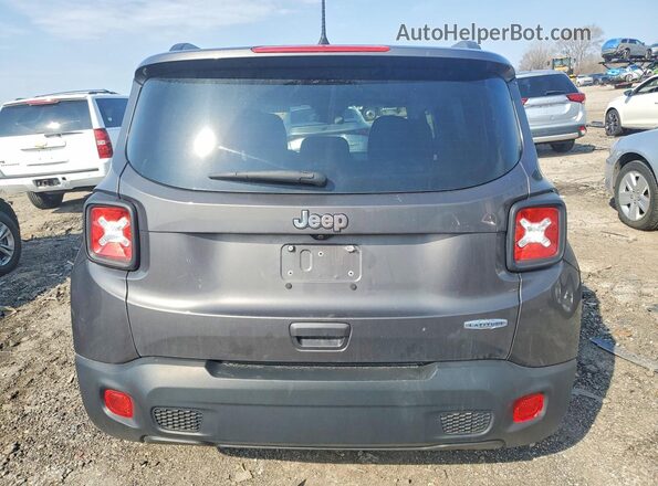 ZACNJABB7KPK84440 2019 JEEP RENEGADE Gray უკანა ხედი