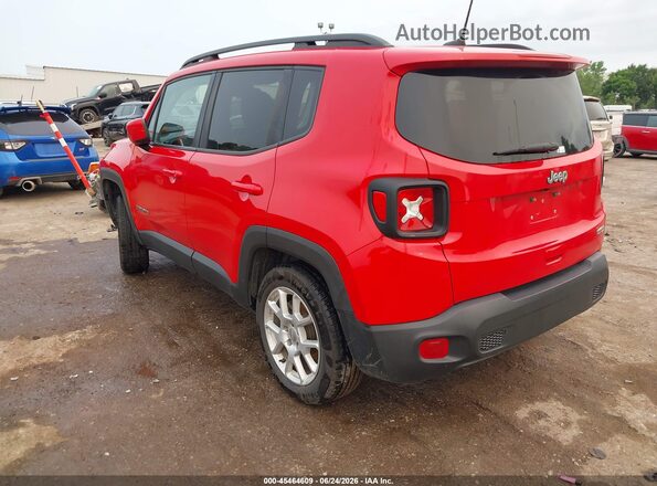 ZACNJABB8KPJ82855 2019 JEEP RENEGADE Red Հետևի ձախ