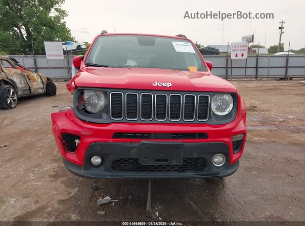 ZACNJABB8KPJ82855 2019 JEEP RENEGADE Red Սալոնի հետևի տեսք