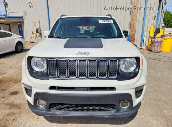 ZACNJABB8LPL04258 2020 JEEP RENEGADE White Դիմացի տեսք