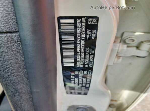 ZACNJABB8LPL04258 2020 JEEP RENEGADE White VIN կոդի պիտակի տեսք