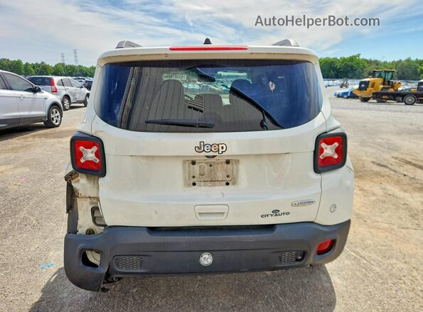 ZACNJABB8LPL04258 2020 JEEP RENEGADE White Հետևի տեսք