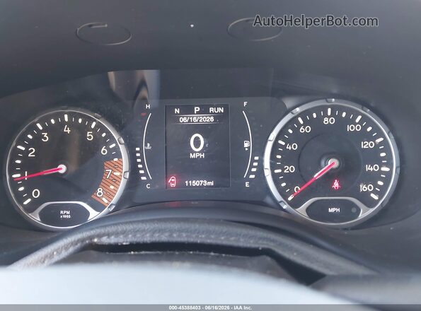 ZACNJABB9KPK02577 2019 JEEP RENEGADE Gray უკანა სავარძლების ხედი