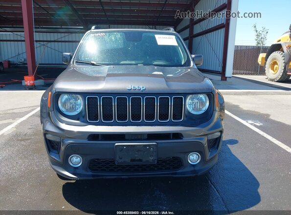 ZACNJABB9KPK02577 2019 JEEP RENEGADE Gray უკანა სალონის ხედი