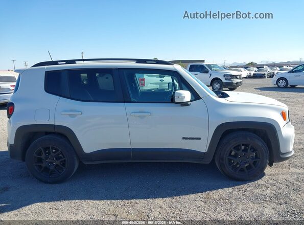 ZACNJABB9KPK34123 2019 JEEP RENEGADE White Вид задньої частини салону