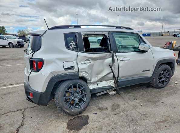 ZACNJABB9KPK40410 2019 JEEP RENEGADE Silver უკანა მარჯვენა