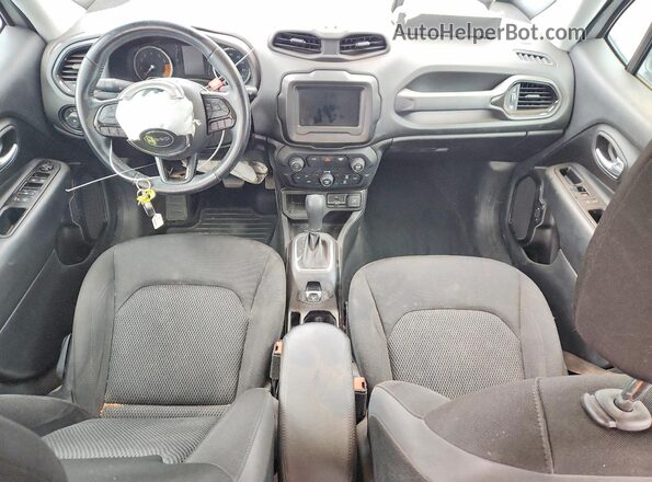 ZACNJABB9KPK40410 2019 JEEP RENEGADE Silver წინა პანელის ხედი