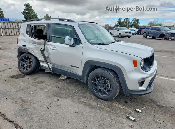 ZACNJABB9KPK40410 2019 JEEP RENEGADE Silver წინა მარჯვენა