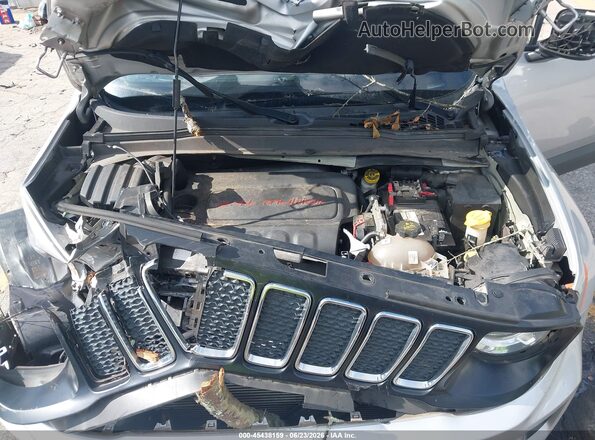 ZACNJABBXKPK84190 2019 JEEP RENEGADE Серебряный Вид сзади