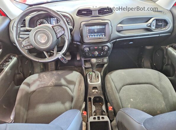 ZACNJABBXLPL51789 2020 JEEP RENEGADE Red Widok deski rozdzielczej