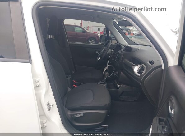 ZACNJBA17LPK96376 2020 JEEP RENEGADE White Widok wnętrza z przodu