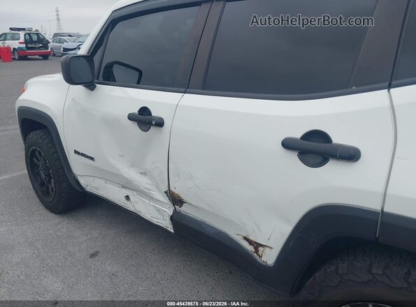 ZACNJBA17LPK96376 2020 JEEP RENEGADE White Widok z przodu