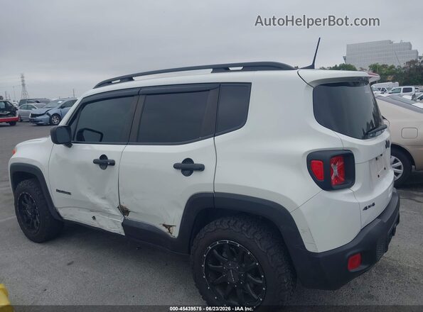 ZACNJBA17LPK96376 2020 JEEP RENEGADE White Widok wnętrza z tyłu