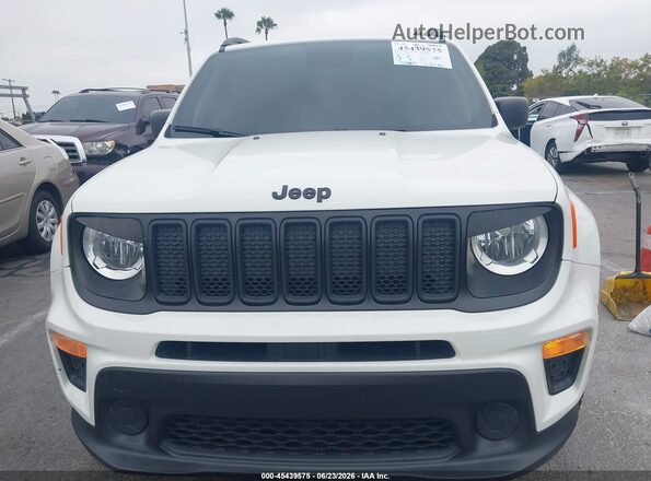 ZACNJBA17LPK96376 2020 JEEP RENEGADE White Widok deski rozdzielczej