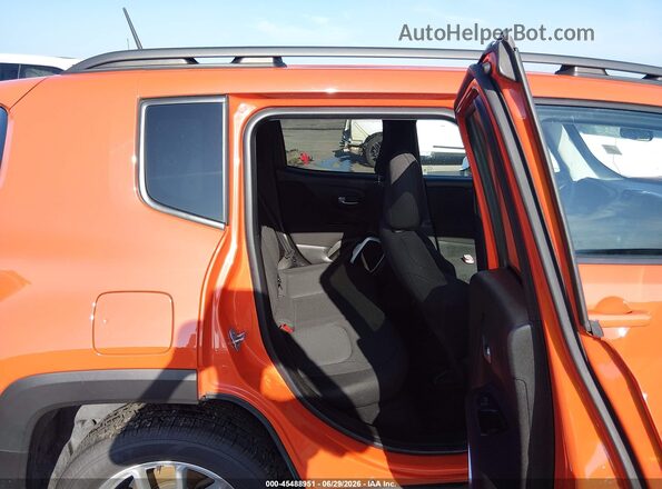 ZACNJBAB0KPJ77124 2019 JEEP RENEGADE Orange VIN sticker view