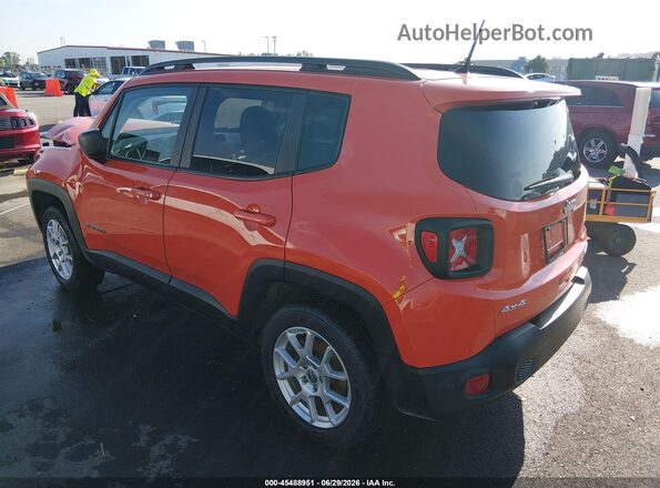 ZACNJBAB0KPJ77124 2019 JEEP RENEGADE Orange Rear left