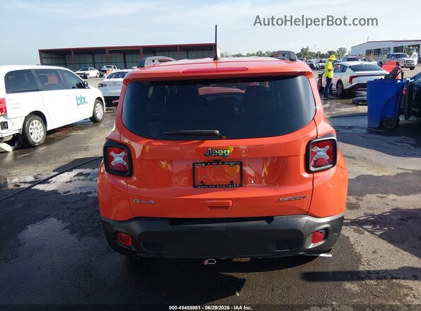 ZACNJBAB0KPJ77124 2019 JEEP RENEGADE Orange 