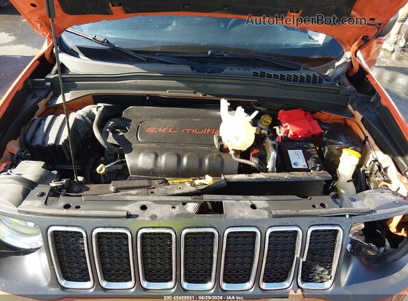 ZACNJBAB0KPJ77124 2019 JEEP RENEGADE Orange Rear view